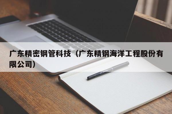 廣東精密鋼管科技（廣東精鋼海洋工程股份有限公司）